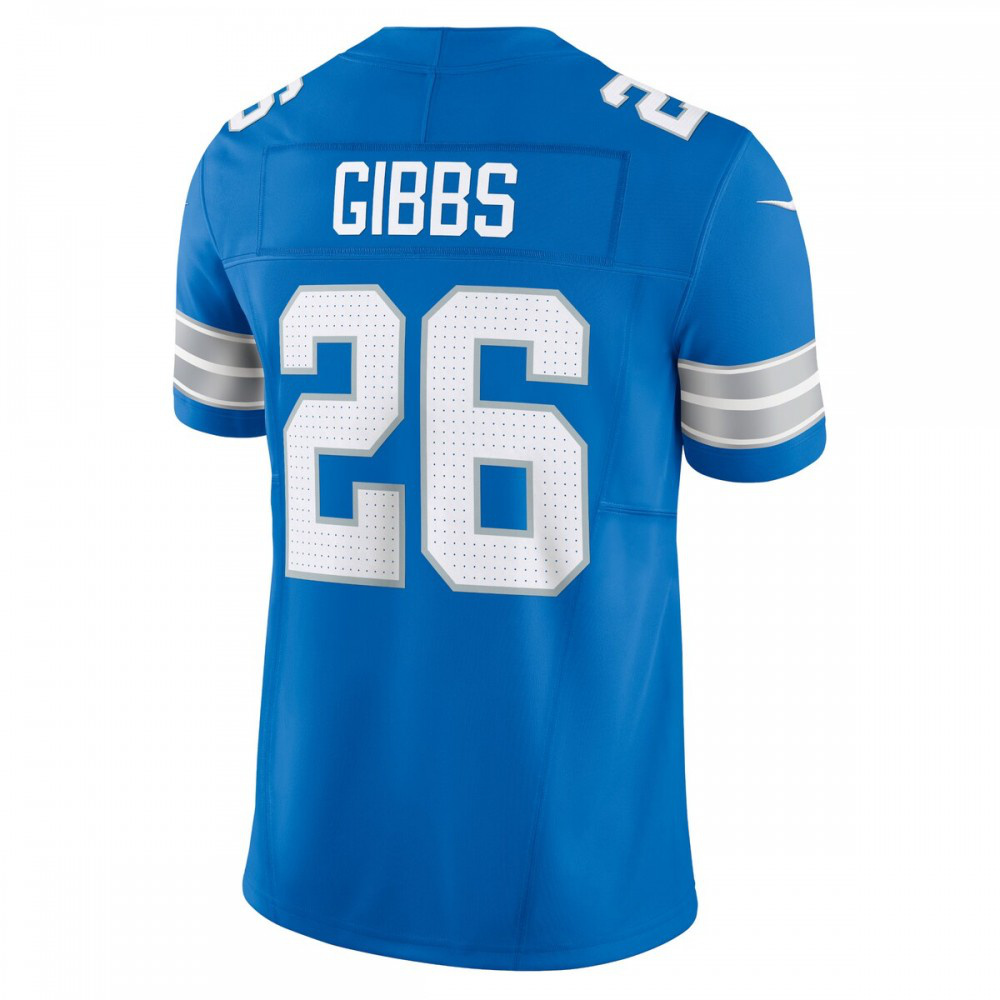 Jahmyr Gibbs Detroit Lions Nike Vapor F.U.S.E. Limited Jersey - Blue-GridironStore